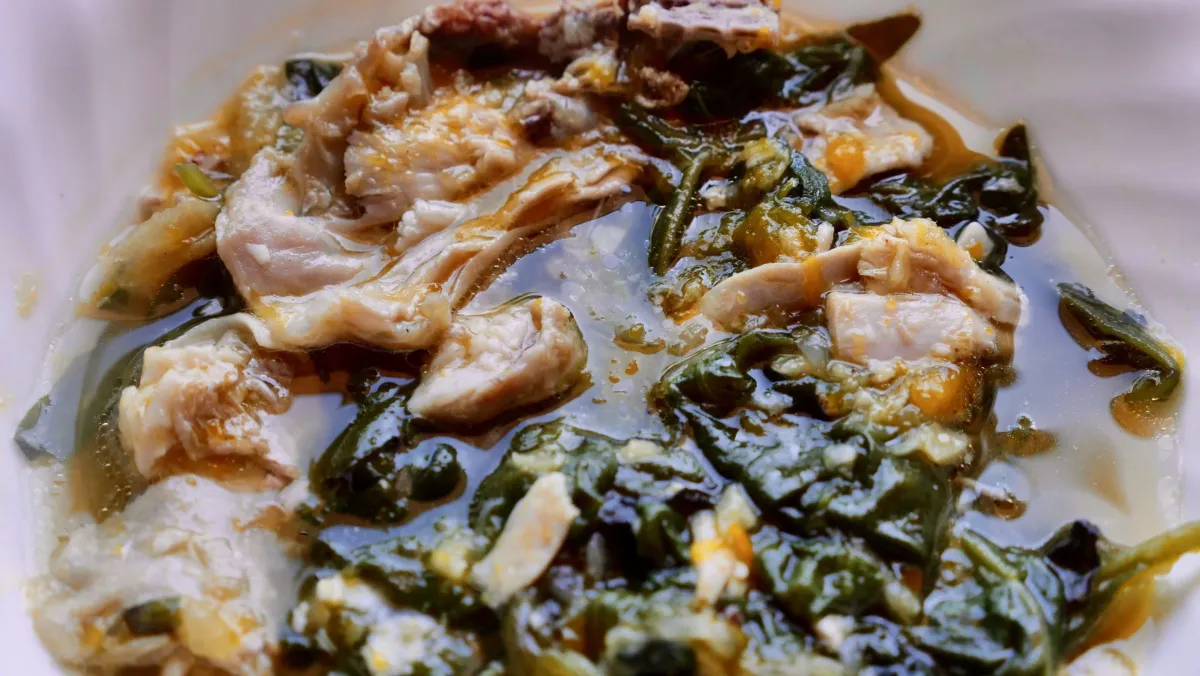 Chicken Tinola with Kalabasa