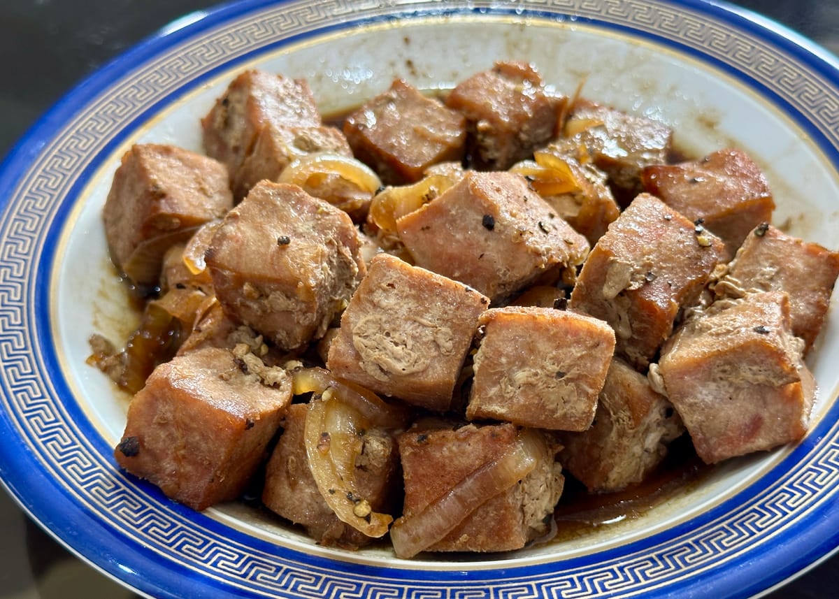 Tuna in Citrus Soy Sauce