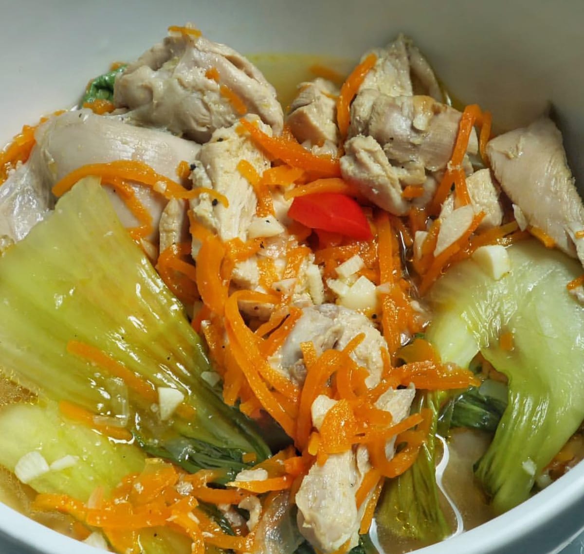 Chicken Carrot Noodle Soup